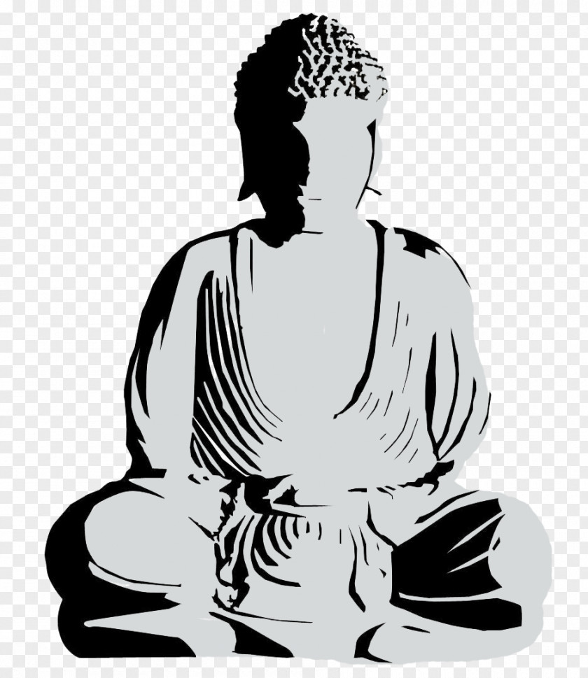Buddhism The Buddha Drawing Zen Mandala PNG