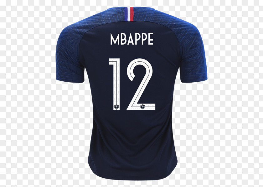 Football 2018 World Cup France National Team Jersey Shirt PNG
