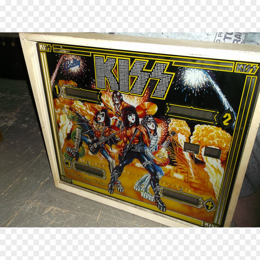 Kiss Absolute Pinball & Amusements Crown Jewels Of The United Kingdom Action Toy Figures PNG