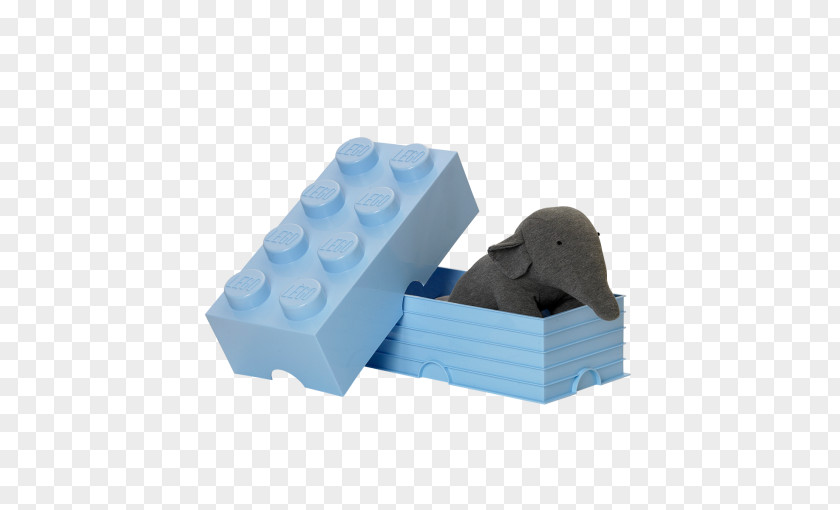 Light Blue Room Copenhagen LEGO Storage Brick 8 1 Toy Box PNG