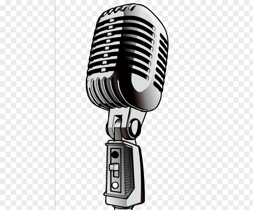Microphone Cartoon Voice Actor PNG