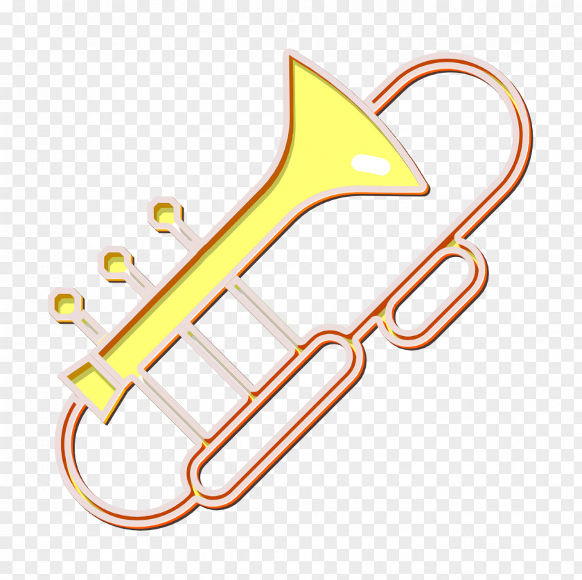 Orchestra Icon Music Elements Trombone PNG