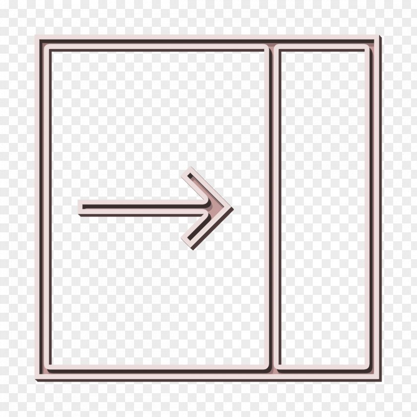 Parallel Rectangle Arrow Icon PNG