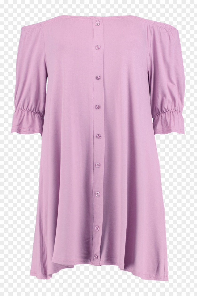 Span And Div Blouse Sleeve Shoulder Pink M Button PNG