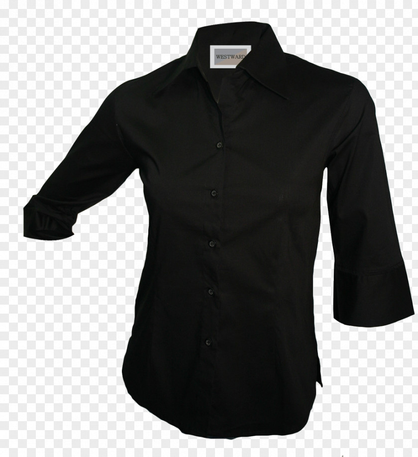 Vector Notes Paper Blouse Product Black M PNG