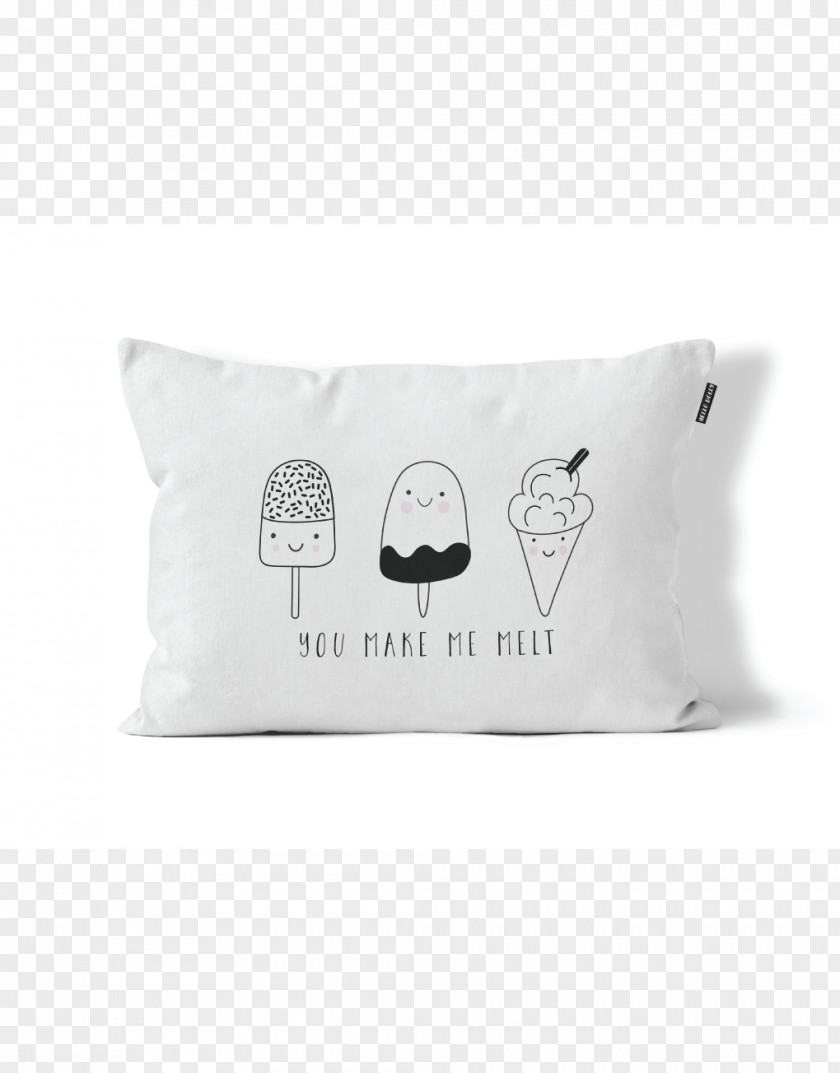 Ice Cream Cart Cushion Throw Pillows Textile Font PNG