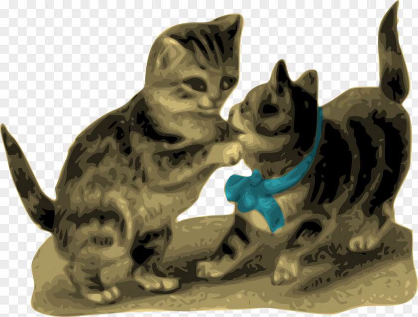 Vector Cat Kitten Animation Clip Art PNG