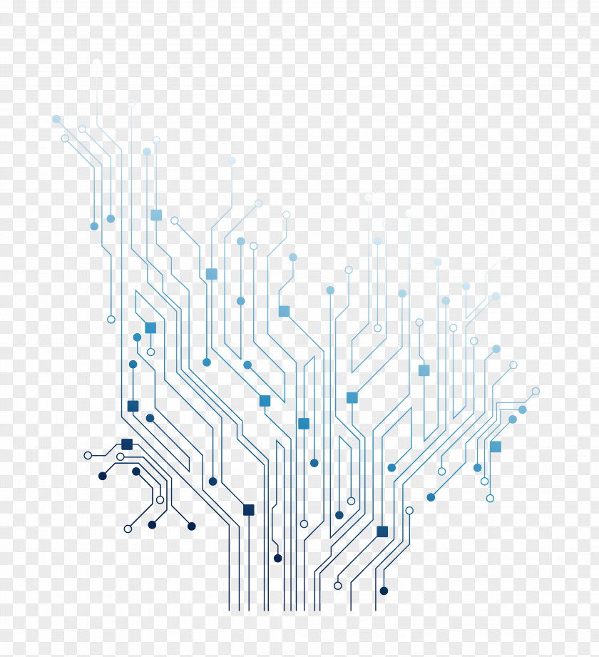 Circuit Board Vector Transparent Electrical Network Electronic Printed Engineering PNG