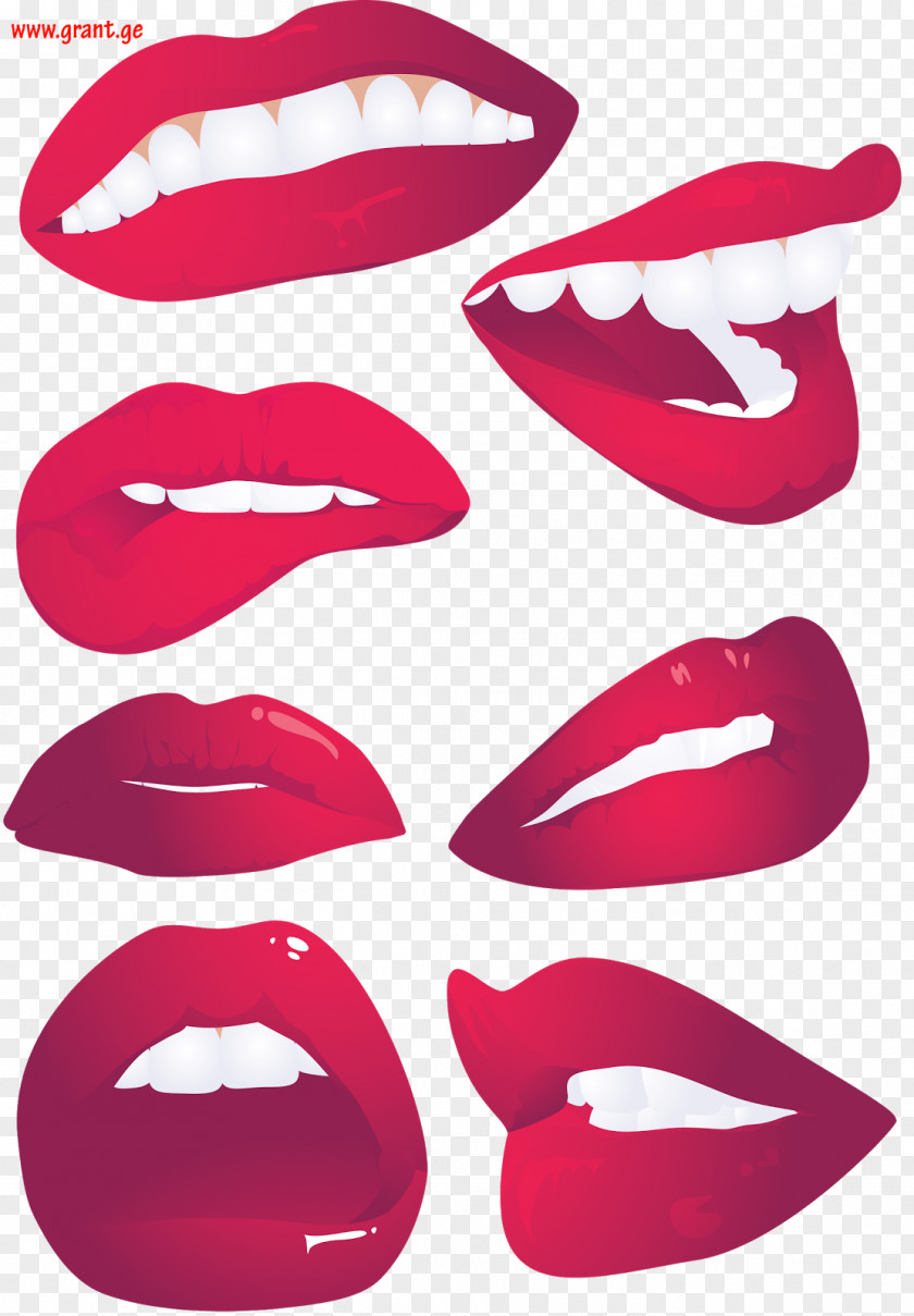 Smile Mouth Lip Clip Art PNG