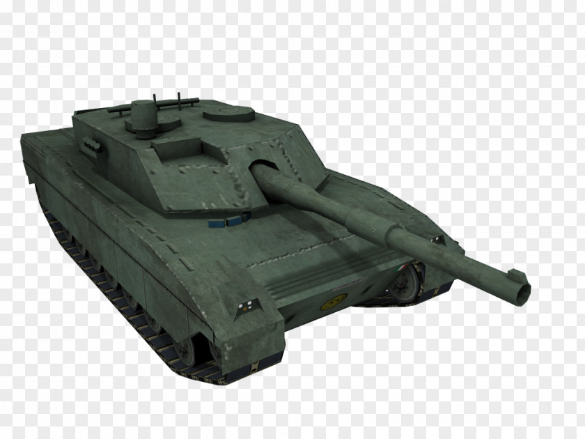 Tank Churchill Self-propelled Artillery Gun Turret PNG