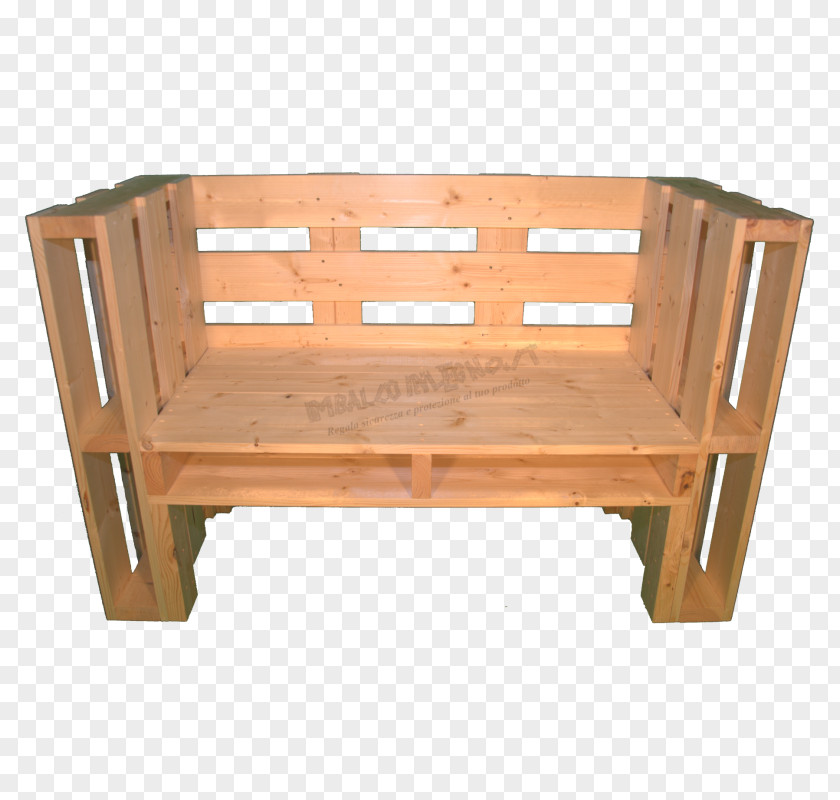 Wood EUR-pallet Bench Packaging And Labeling PNG