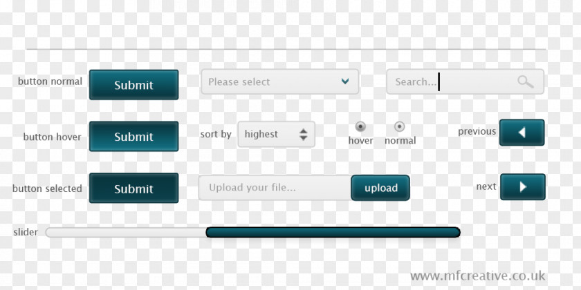 Light Blue Button Buttons Web Design Download PNG