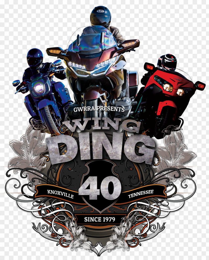 Motorcycle Wing Ding 40 Knoxville Convention Center Gold Road Riders Home Office Honda PNG