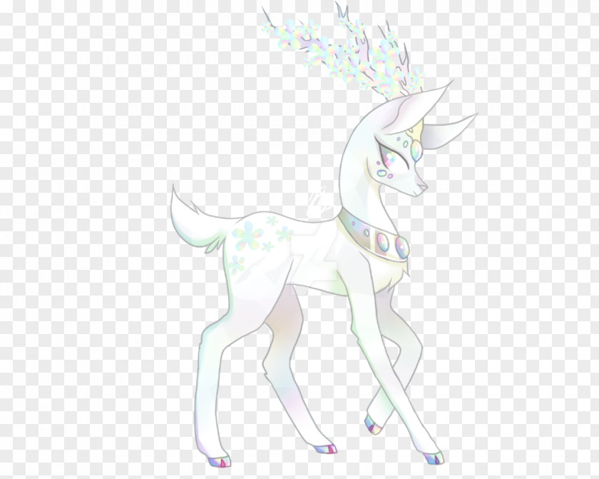 Reindeer Horse Unicorn Antler PNG