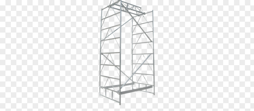 Scaffold Truss System Structure Scaffolding Steel Line Array PNG