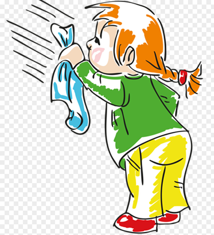 Animation Cartoon Cleaning PNG