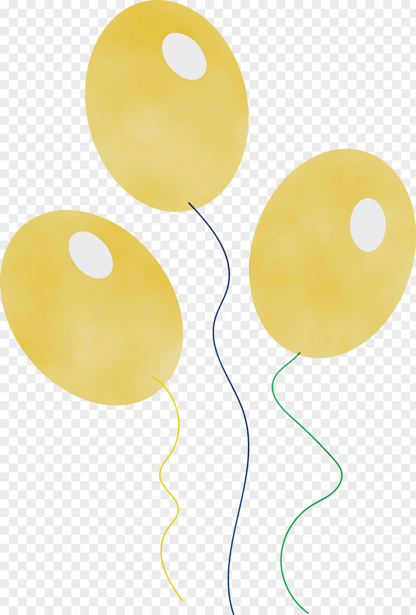 Balloon Yellow Font Meter PNG