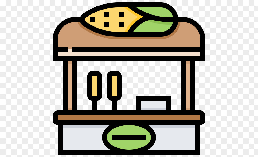 Corn Street Shop Transparent Clipart. PNG