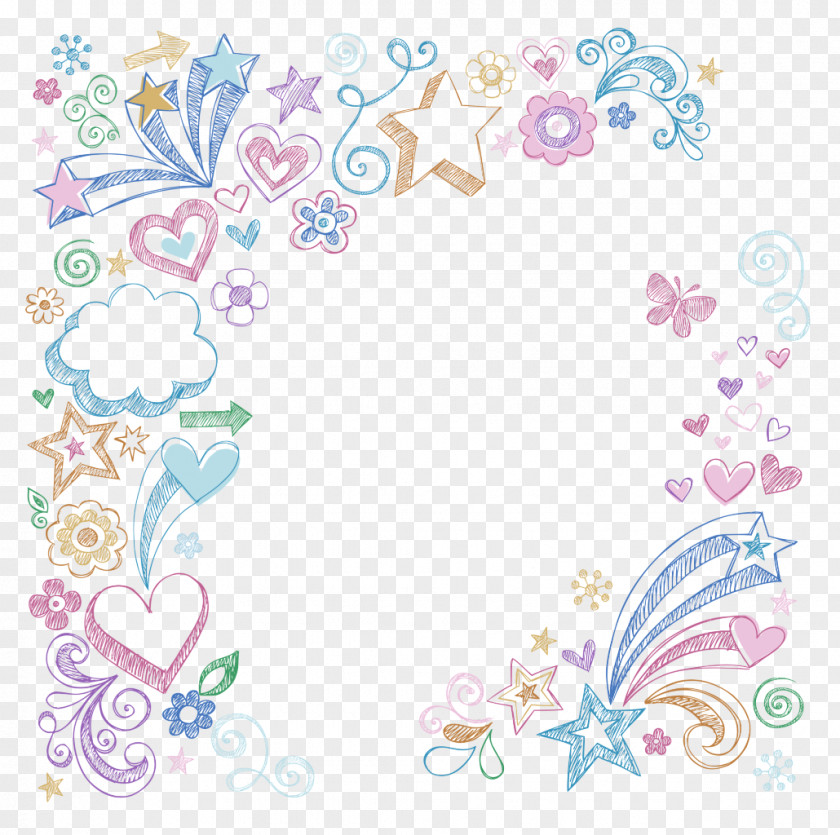 Doodles Paper Notebook Doodle Clip Art PNG