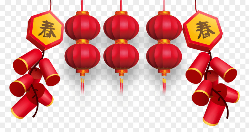 Jackolantern Chinese New Year Firecracker Image Design PNG