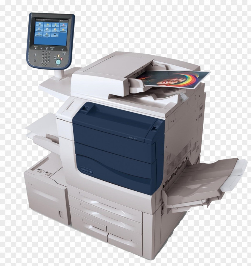 Printer Xerox Photocopier Multi-function Color Printing PNG