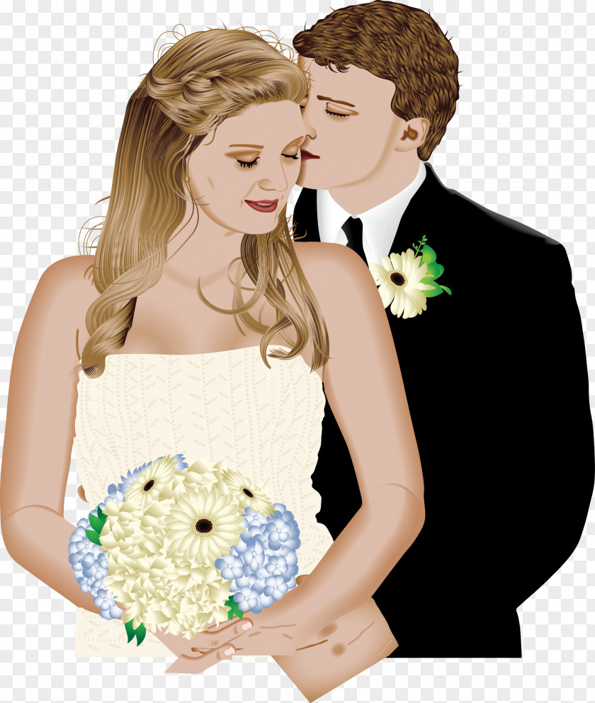 Vector Wedding Husband Love Significant Other Girlfriend PNG