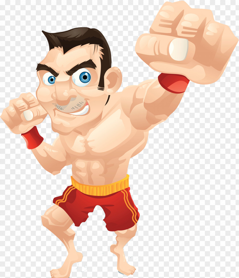 Boxing Fighting Muay Thai Punch Combat PNG