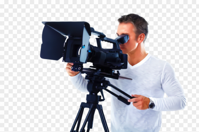Cameras Optics Television Crew Tripod Camera Accessory Operator Filmmaking Videographer PNG