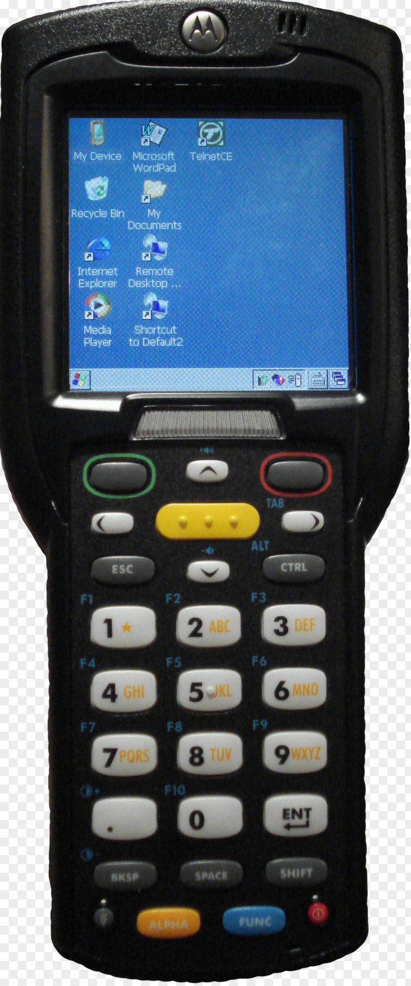 Computer Mobile Data Terminal Computing Portable Meru MC3200 Windows Embedded Compact PNG