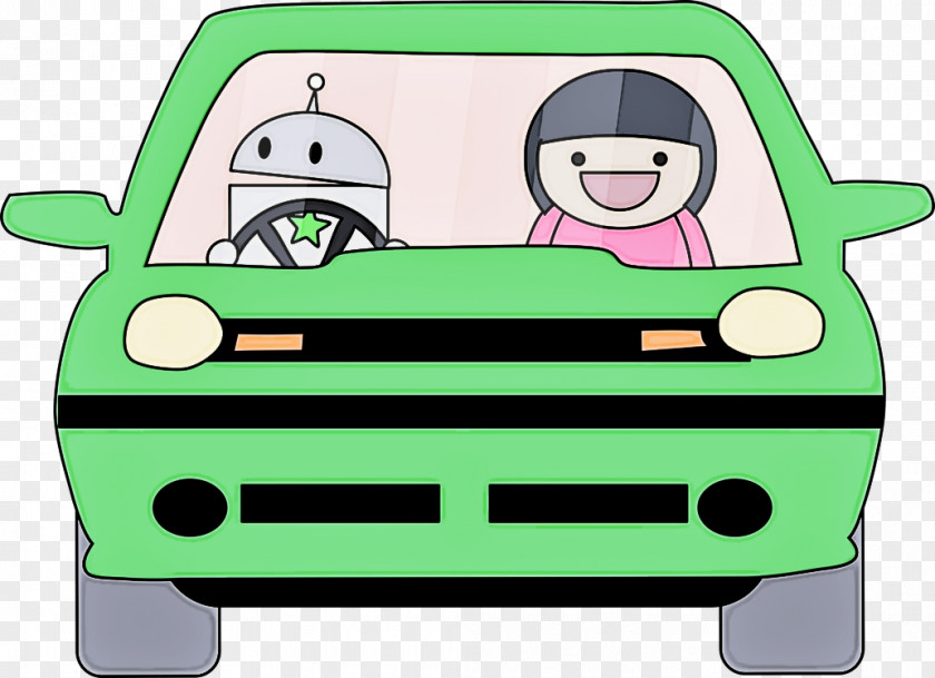 Green Cartoon Vehicle Furniture Car PNG