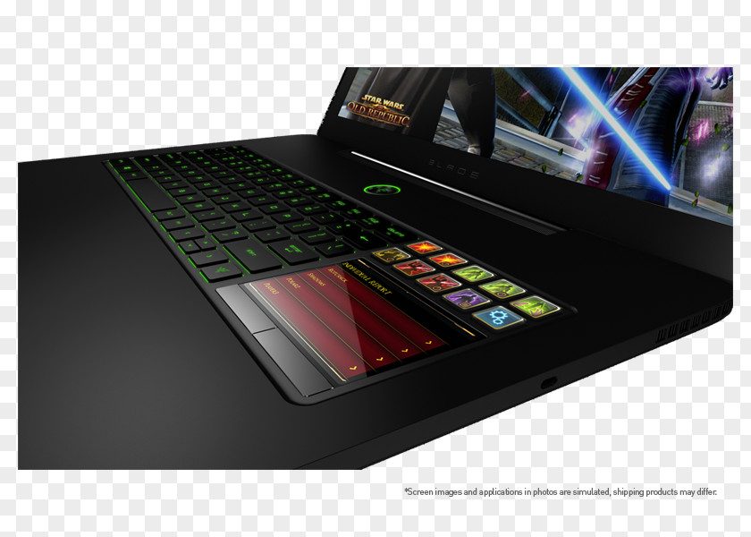 Laptop Gaming Computer Razer Inc. Gamer Blade Pro (2017) PNG