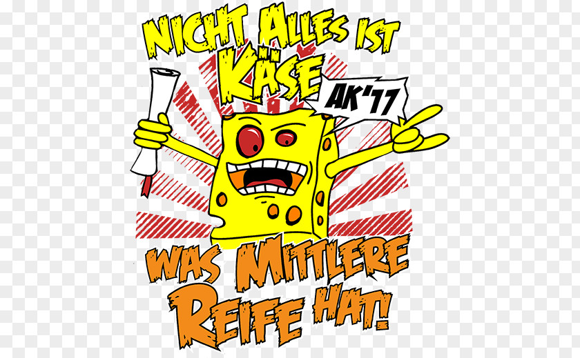 Alles In Deinem Kopf Cheese T-shirt Smiley Comics Middle Maturity Certificate PNG