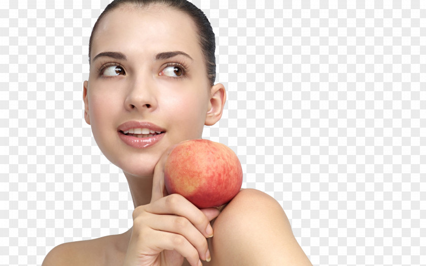 Apple Took The Female Models Mask Skin Oil Face Facial PNG