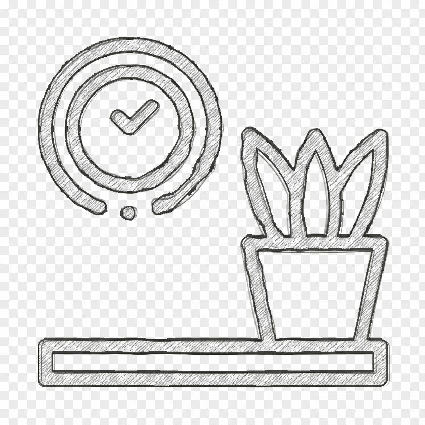 Home And Living Icon Shelf PNG