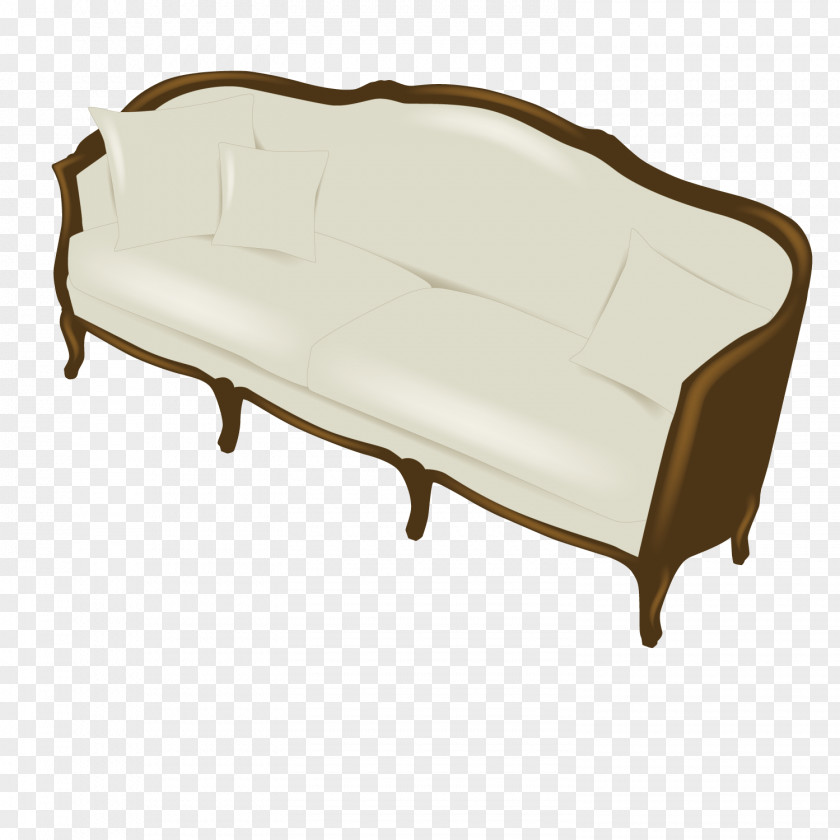 Vector Sofa Side Couch Euclidean Coffee Table PNG