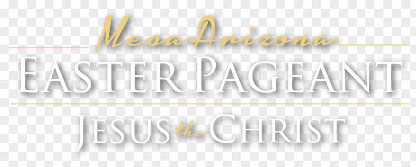 Easter Pageant Logo Brand Font Line PNG