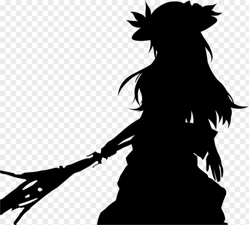 Fairy Silhouette Monochrome Photography PNG