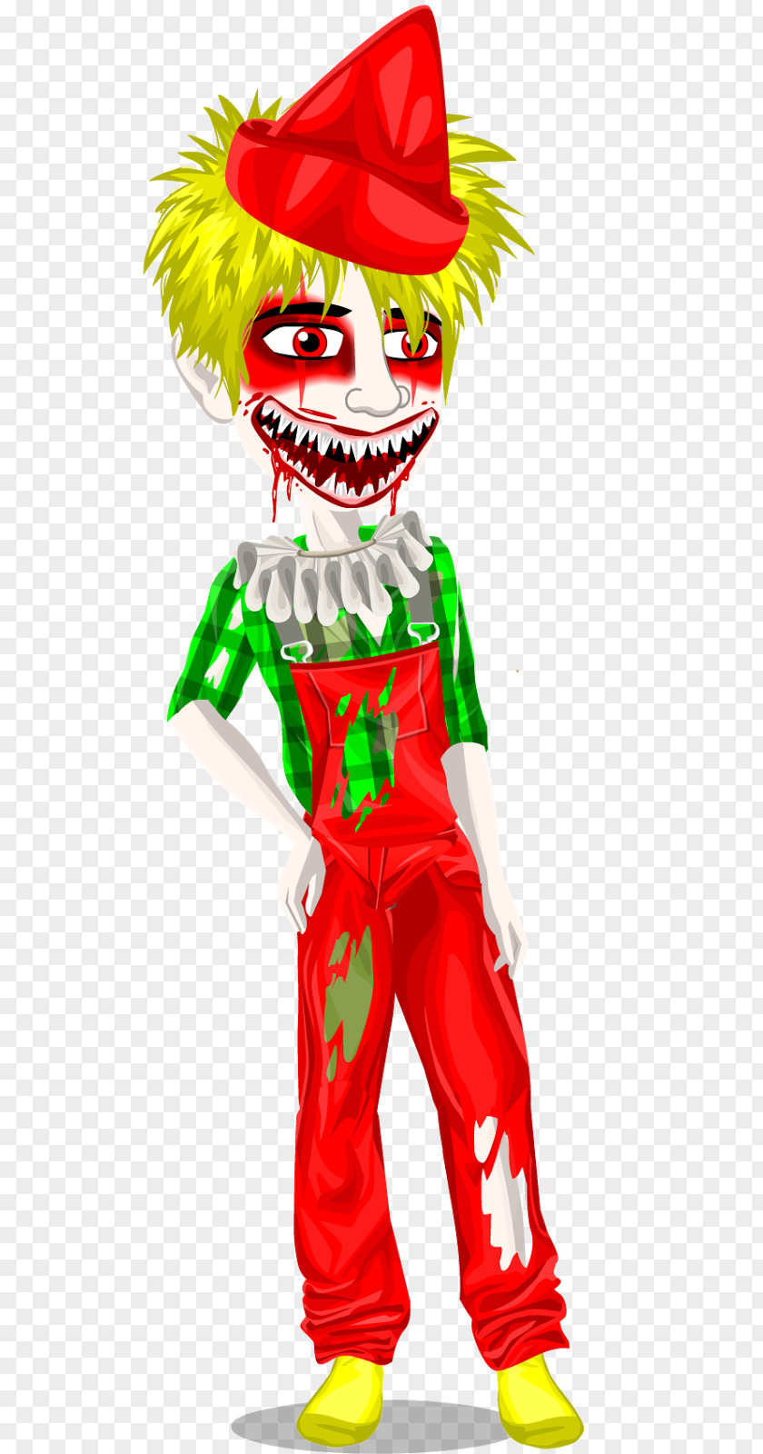 Msp Clown Cartoon Costume Mascot Character PNG