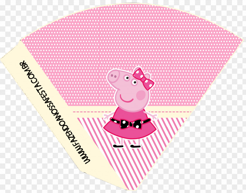 Pig George Party Birthday PNG