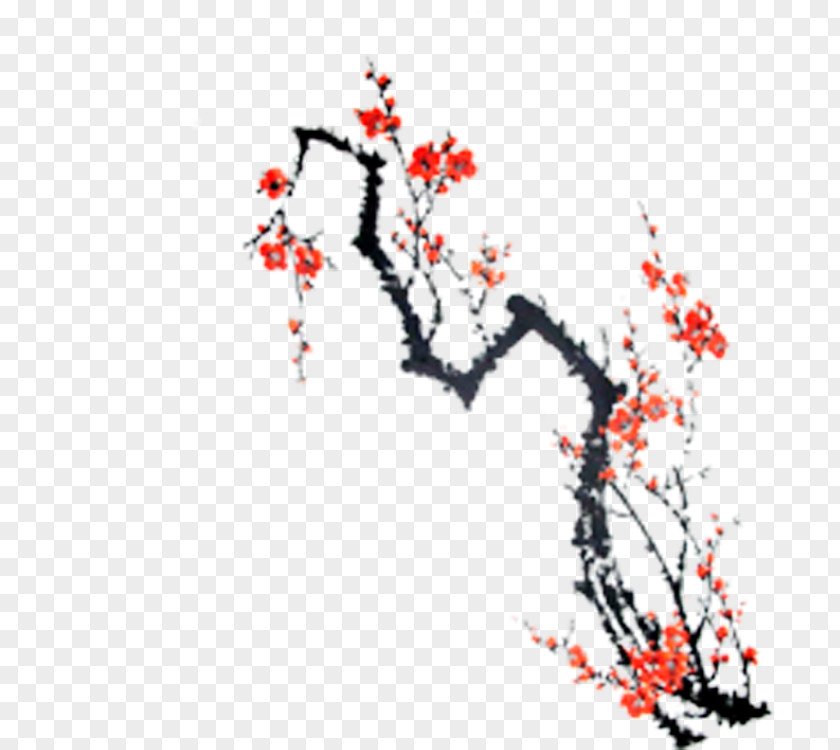 Plum Flower Blossom Clip Art PNG