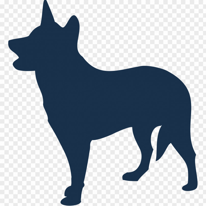 The Dog Decal Australian Cattle Kelpie Stumpy Tail PNG