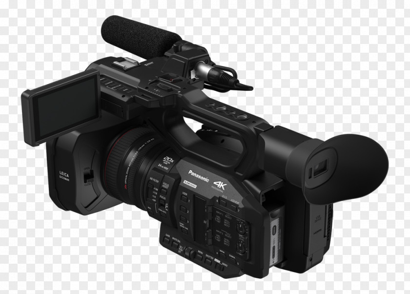 Camera Panasonic AG-UX180 Lumix AG-UX90 4K Resolution Camcorder PNG