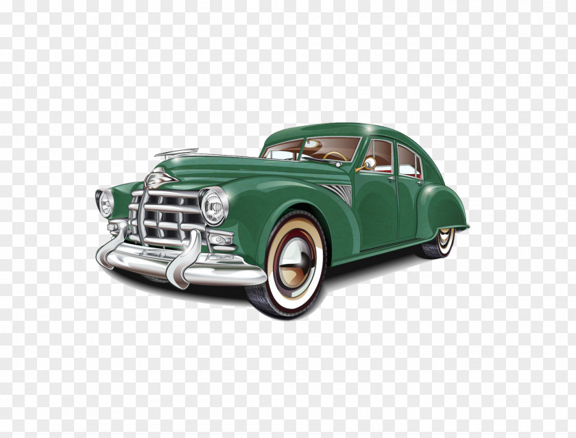 Classic Cars Vintage Car Retro Style PNG
