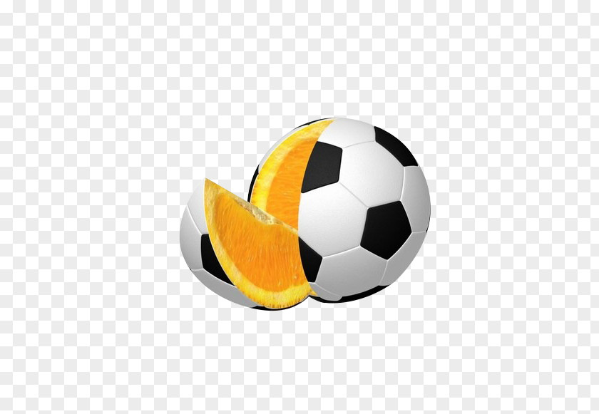 Football Orange Juice Pitch Player PNG