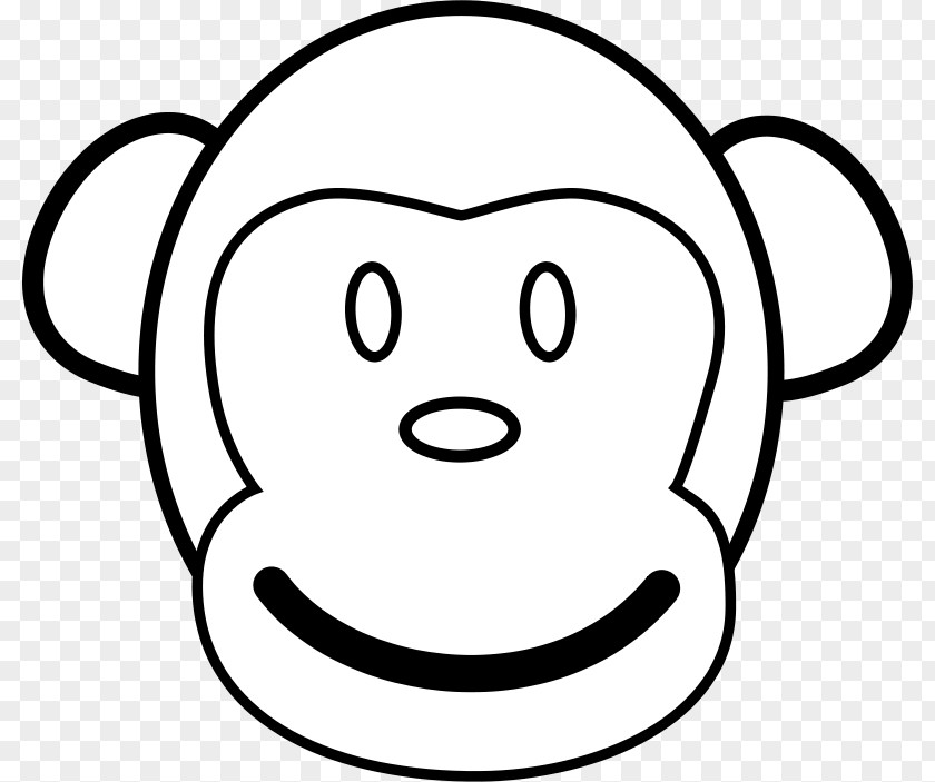 Free Monkey Pictures Baby Monkeys Coloring Book Gorilla Sock PNG