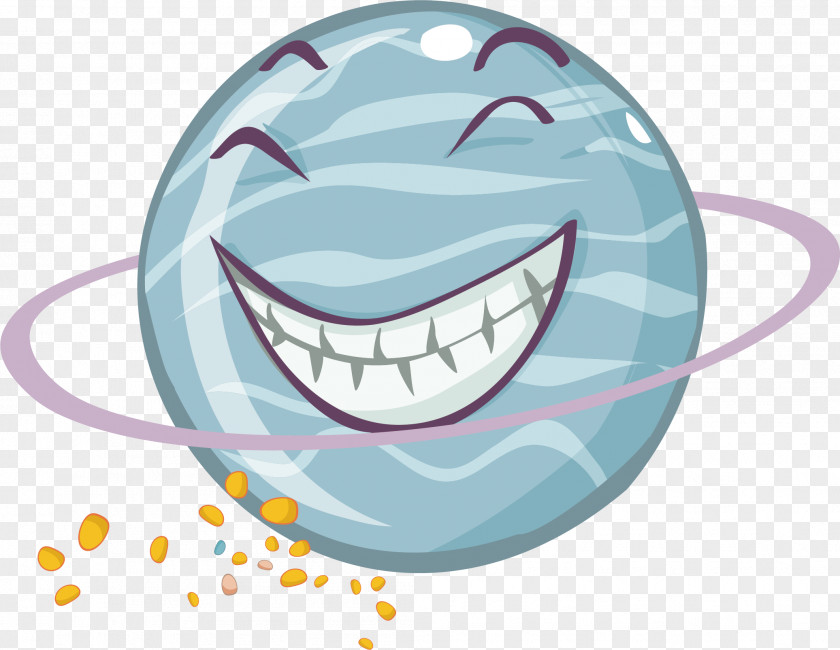 Laughing Planet Painting Illustration PNG