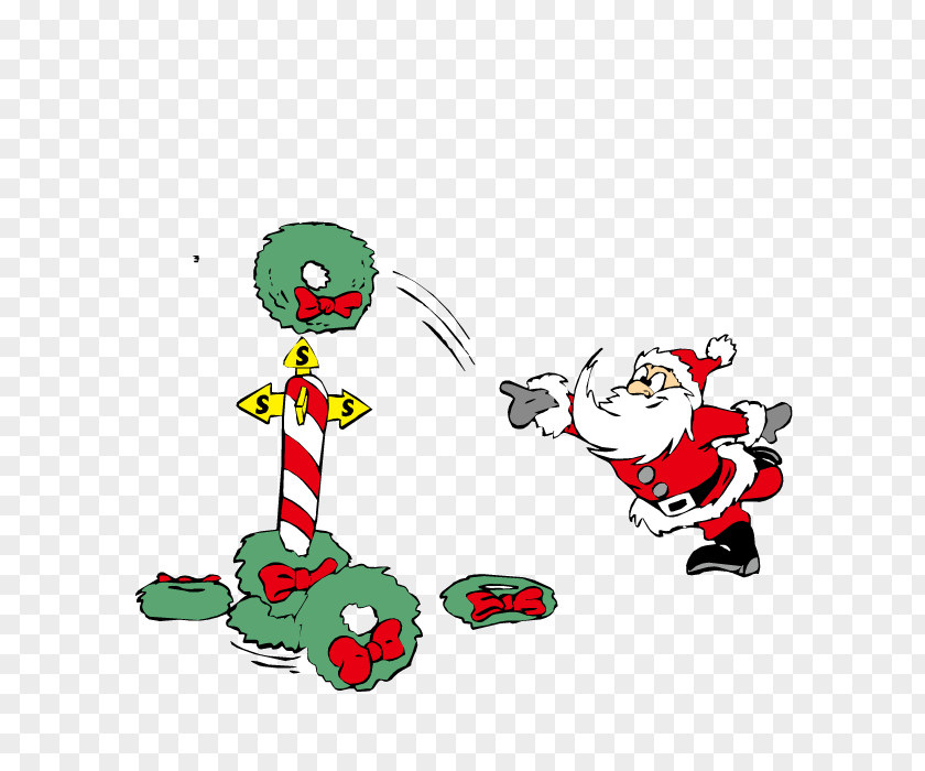 Santa Claus Vector Image Drawing Christmas PNG