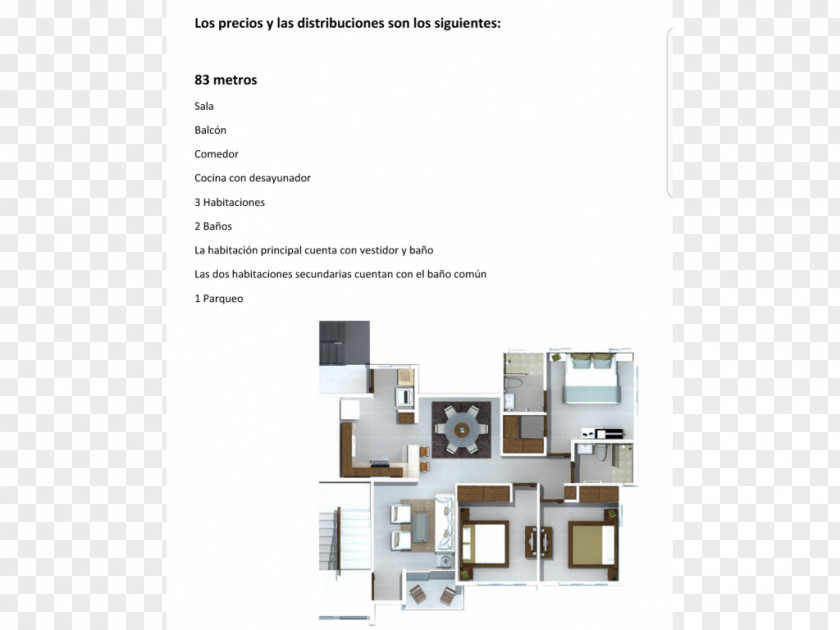 Apartment Santiago De Los Caballeros Floor Plan Architectural Engineering PNG
