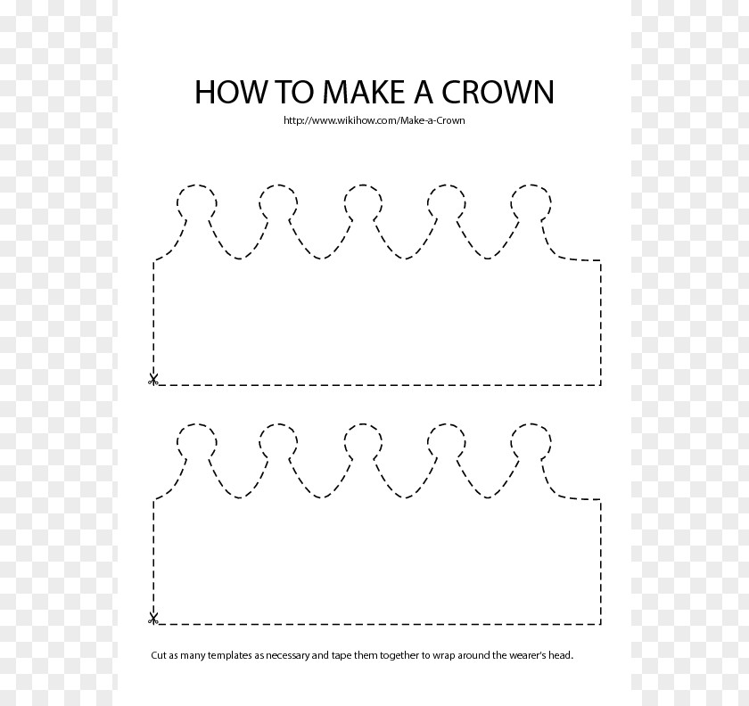 Crown Template Paper Birthday Clip Art PNG
