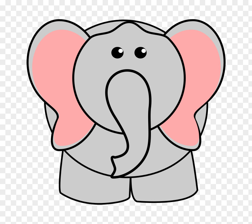 Cute Little Elephant To Pull Material Free Dog Cartoon Sadness Clip Art PNG